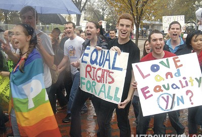 RetroScene: Prop. 8 Protest 2008 #13