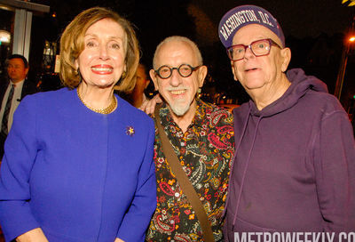 Speaker Emerita Nancy Pelosi visits Little Gay Pub #31